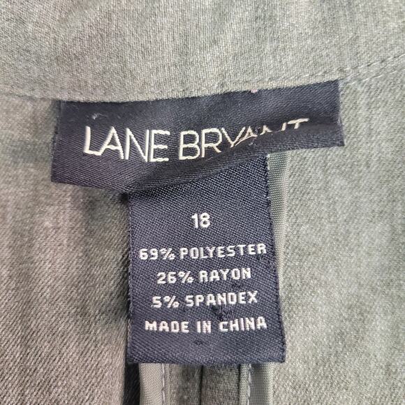 Lane Bryant Size 18 Green Long Sleeve blazer - Picture 5 of 5